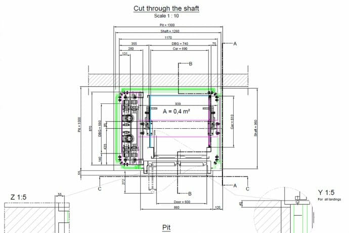 HIRO 700 – unser kleinster Personenaufzug | hiro