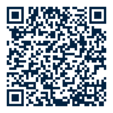 Dunkles QR-Muster mit spiraligen Rahmen links und rechts Abstraktes QR-ähnliches Muster aus dunkelblauen Quadraten auf schwarzem Hintergrund, mit zwei großen linken und rechten Rahmen.